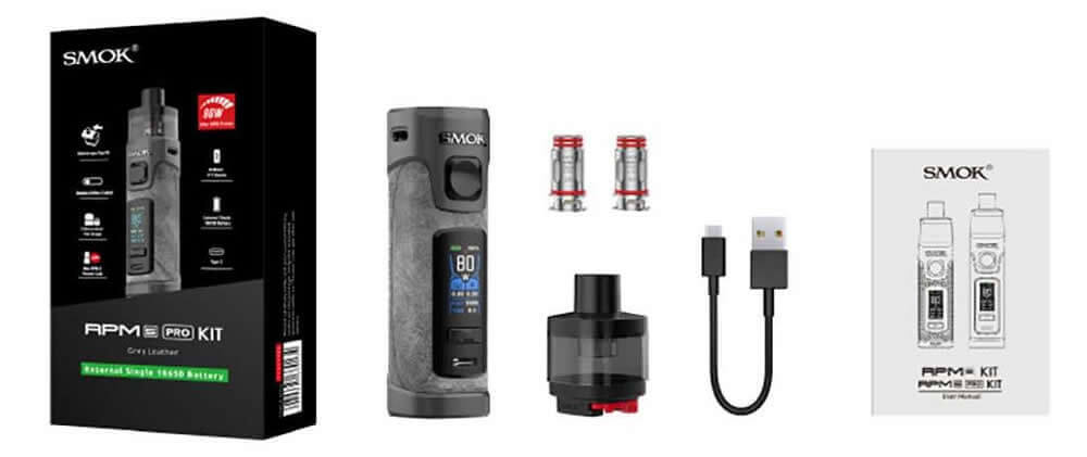 Smok RPM 5 Pro Pod Kit Kutu İçeriği